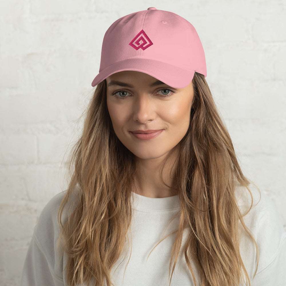 Pink Branded Gym Giants Unisex Baseball Cap One Size Fits All